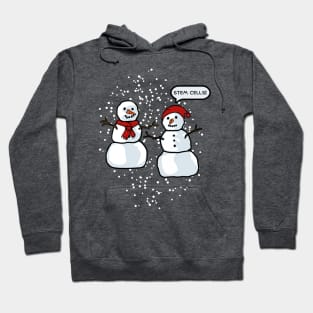 Snowman Sees Stem Cells Hoodie